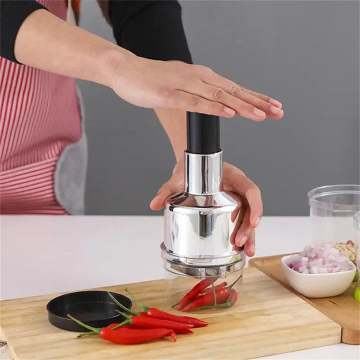 Multifunction Hand Press Food Cutter